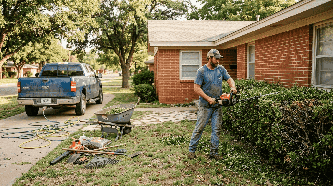 What is landscape maintenance? A 2026 guide for Lubbock