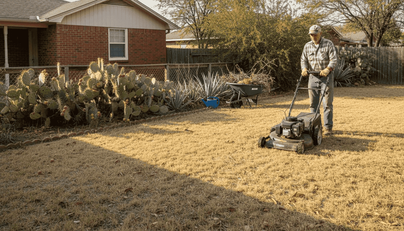Types of landscaping services for Lubbock properties
