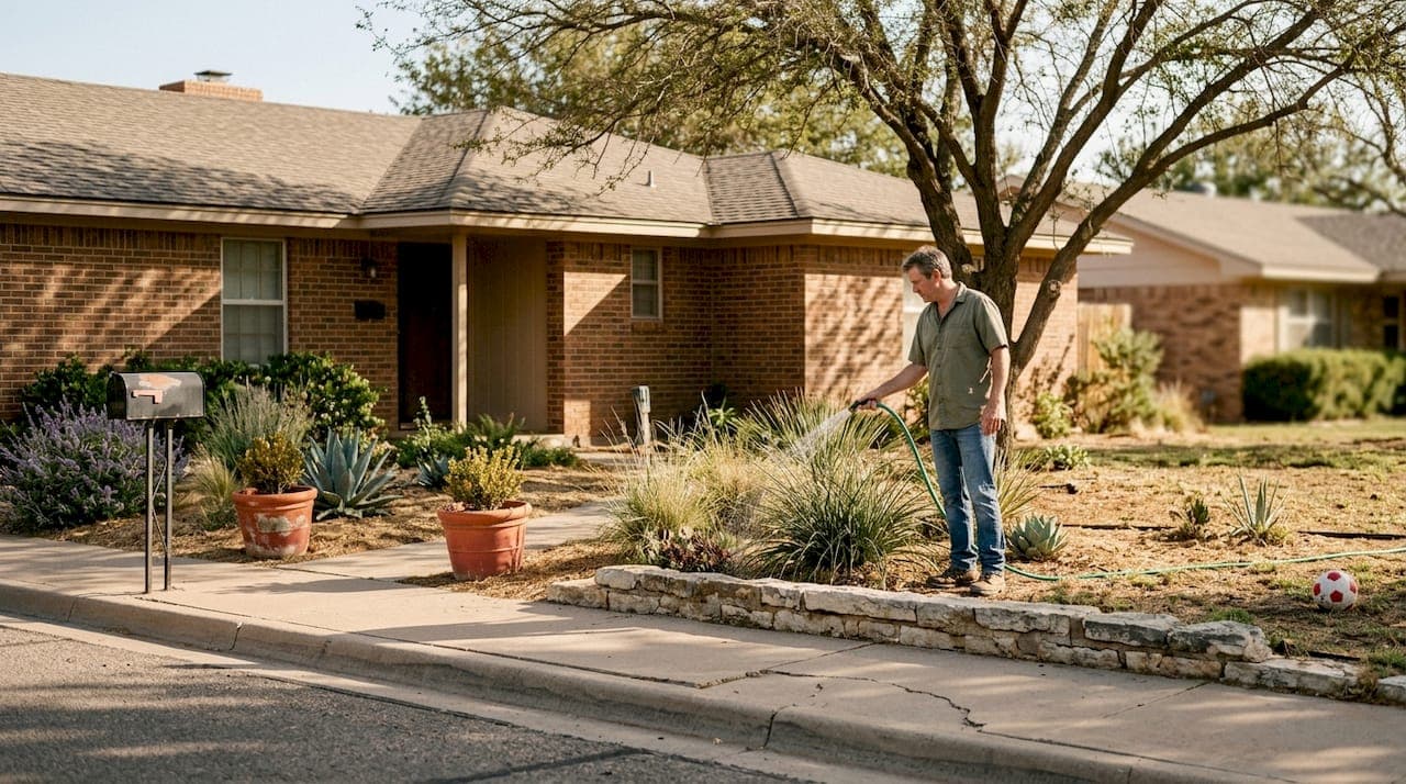 Landscaping ideas for Lubbock homes: boost curb appeal