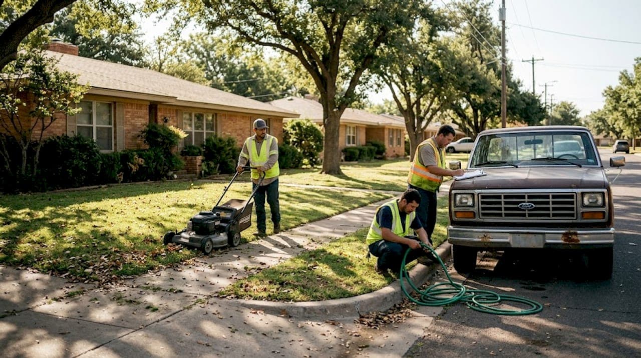 Why Insured Lawn Care Protects Your Property in Lubbock