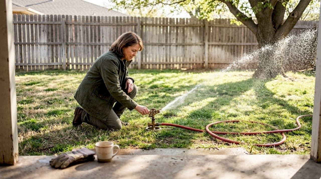 Irrigation strategies to boost lawn health in Lubbock
